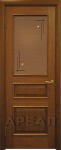 Шпонированная дверь со стеклом Спарта 03 ДО - arealdv.ru - Екатеринбург