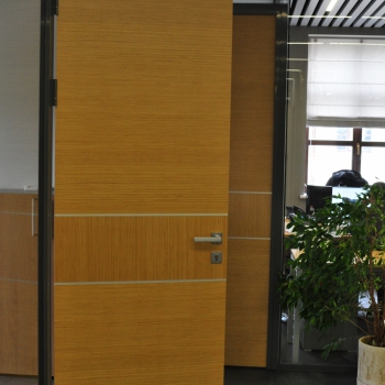 Высокая офисная дверь с молдингами - arealdv.ru - Екатеринбург