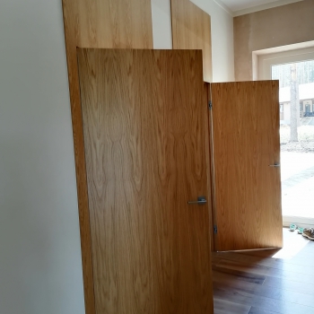 Шпонированная дверь с компланарным наличником  - arealdv.ru - Екатеринбург